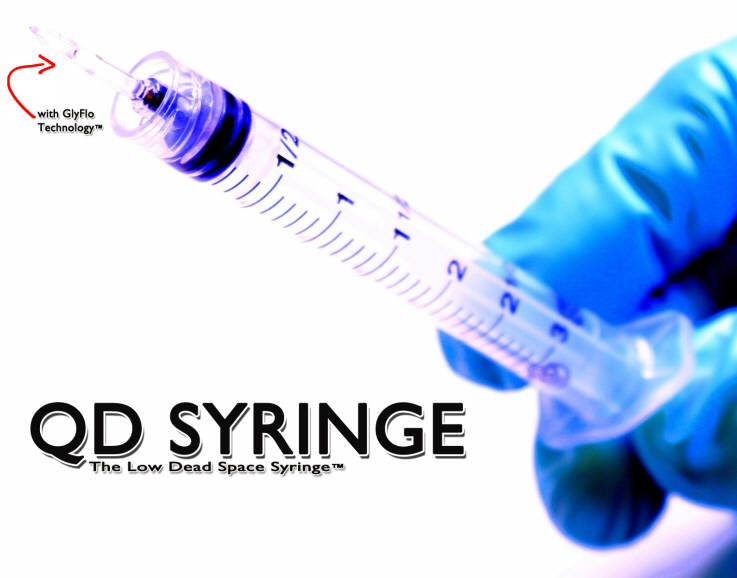 qd syringe - low dead space syringe